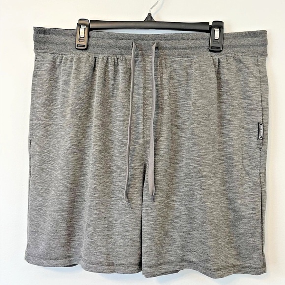 Eddie Bauer Gray Athletic Shorts Soft Jersey‎ Fabric - Picture 1 of 8